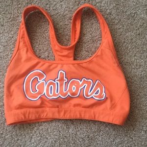 University of Florida Gators sports bra